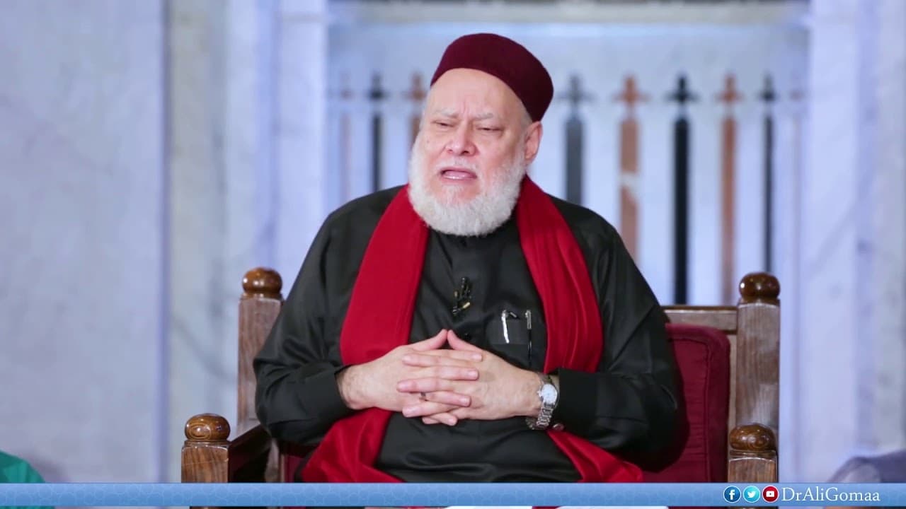 رجل ساقه اليمنى مبتورة إلى ما فوق الركبة فكيف يتوضأ؟ | ا.د على جمعة - فتاوي