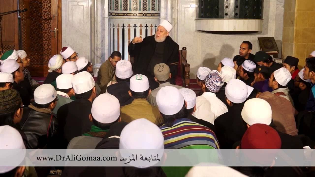 ما حقيقة موقفكم من فضيلة د. يوسف القرضاوي ؟ أ.د/ علي جمعة - نور الدين