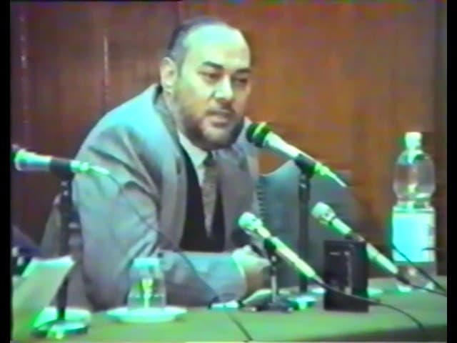 محاضرة : التراث الإسلامي بين التوثيق والفهم | بتاريخ 11-1-1995 | أ.د. علي جمعة - نور الدين