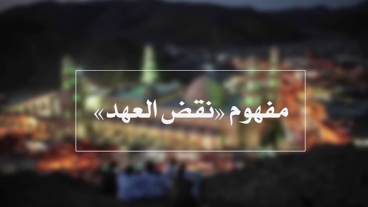 مفهوم نقض العهد | الدروس الشاذلية | حـ 6 | أ.د علي جمعة - الصديقية الشاذلية, تصوف