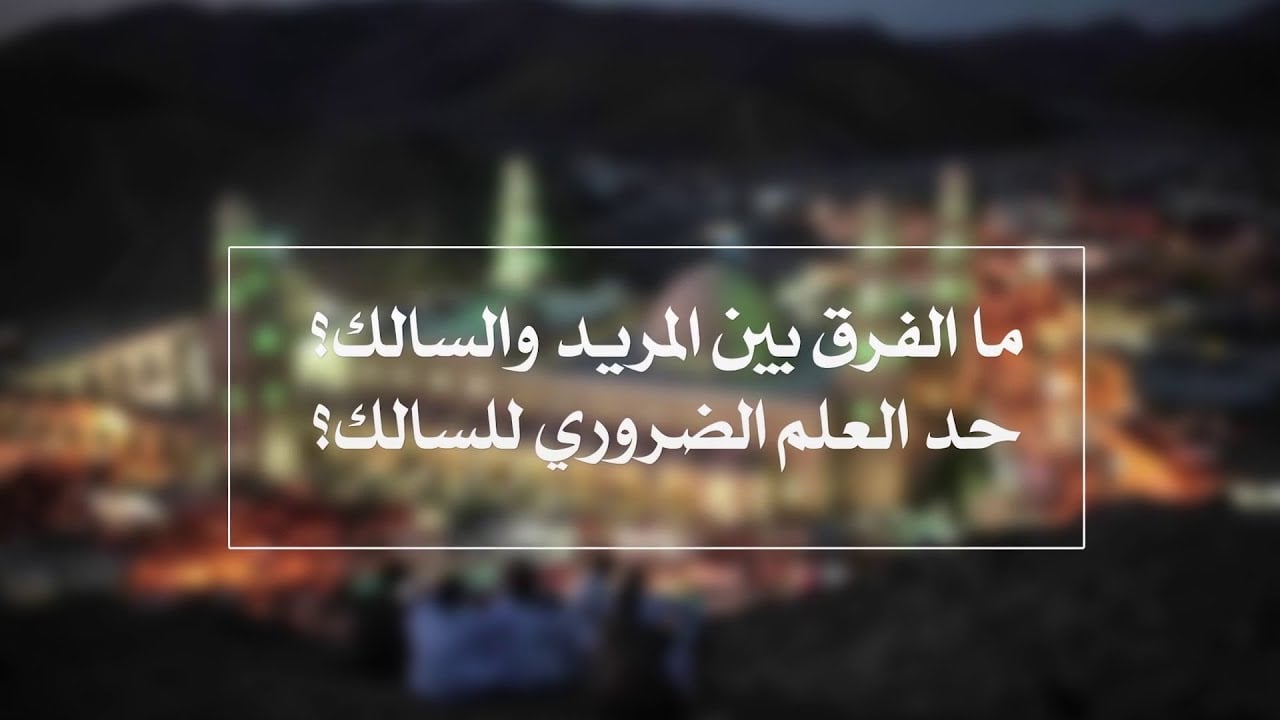 الفرق بين المريد والسالك والقدر الضروري من العلم للسالك | الدروس الشاذلية | حـ 10 | أ.د علي جمعة - الصديقية الشاذلية, تصوف